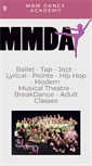 Mobile Screenshot of mandmdance.com